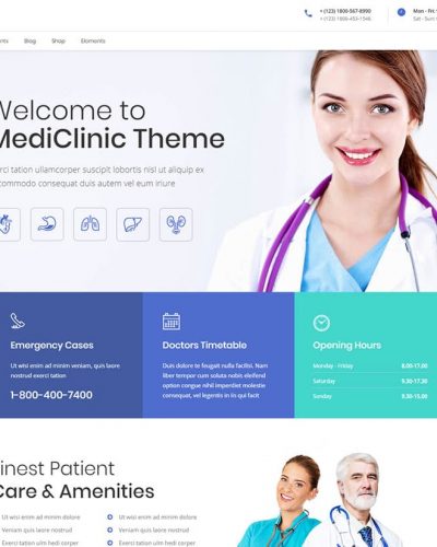 MediClinic-Medical-WordPress-Theme